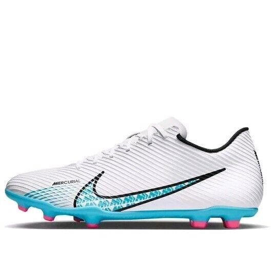 Nike Mercurial Vapor 15 Club FG MG Size 11 Blue Pink Soccer Cleats DJ5963-146
