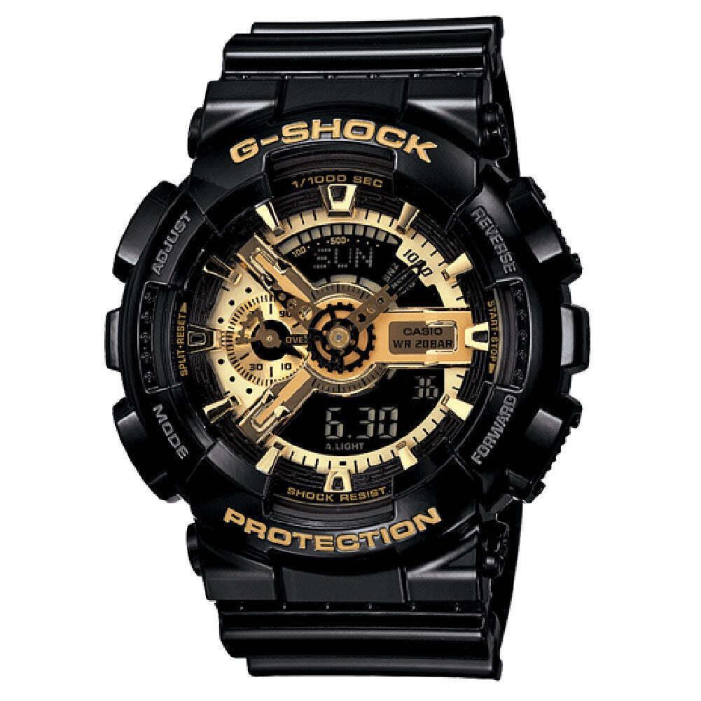 G-shock by Casio Men`s Digital GA110GB-1ACR Automatic Resin Watch Black