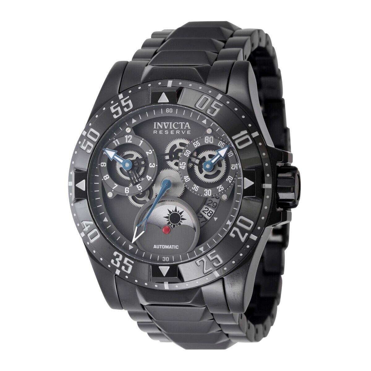 Invicta Reserve Excursion Automatic Men`s Watch - 49.5mm Black 47572