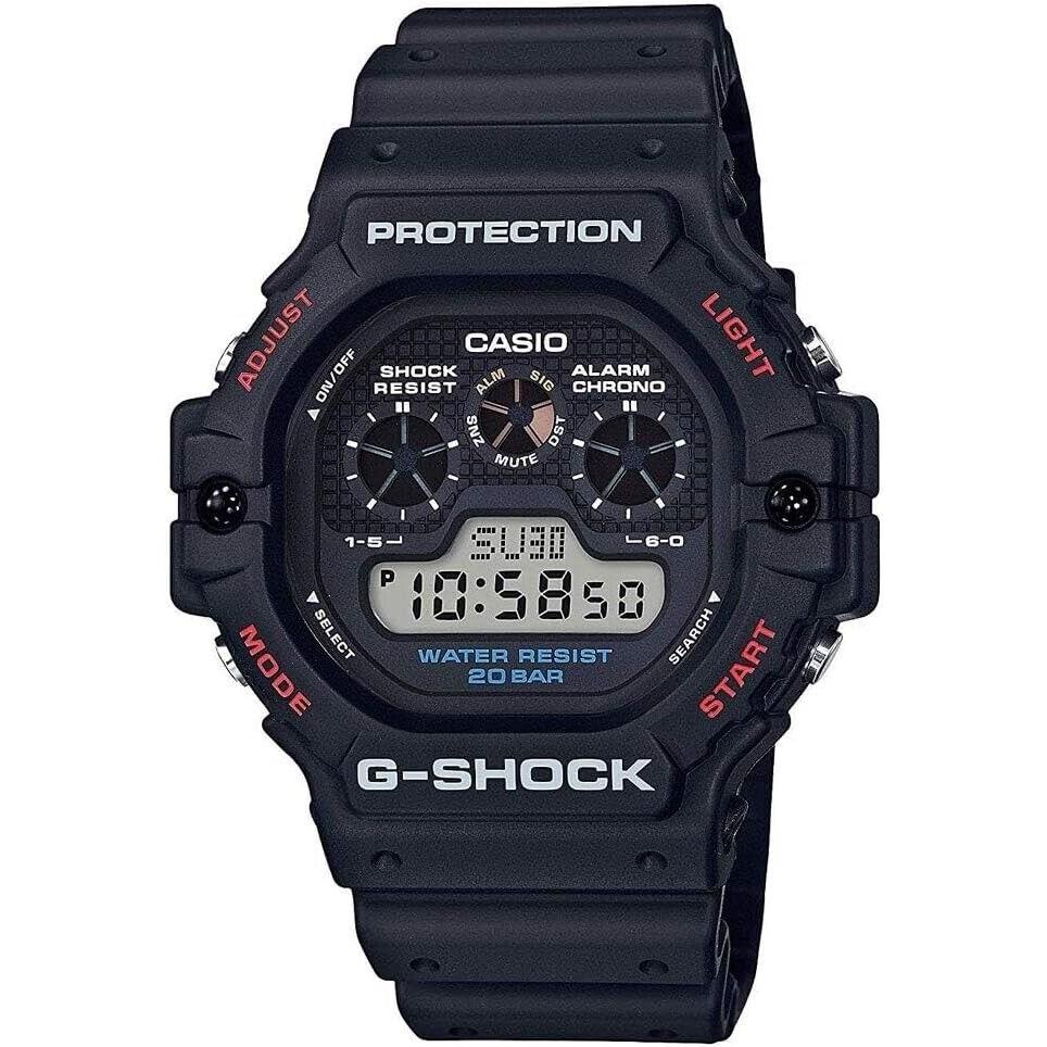 Casio Men`s G-shock Digital Black Resin Watch - DW-5900-1DR