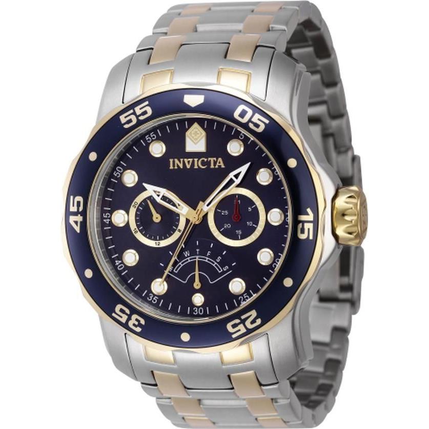 Invicta 47001 Pro Diver Quartz Chronograph Blue Dial Men Watch