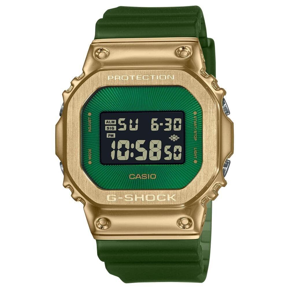 Casio G-shock Digital Green Resin Strap Men Watch GM-5600CL-3DR-P