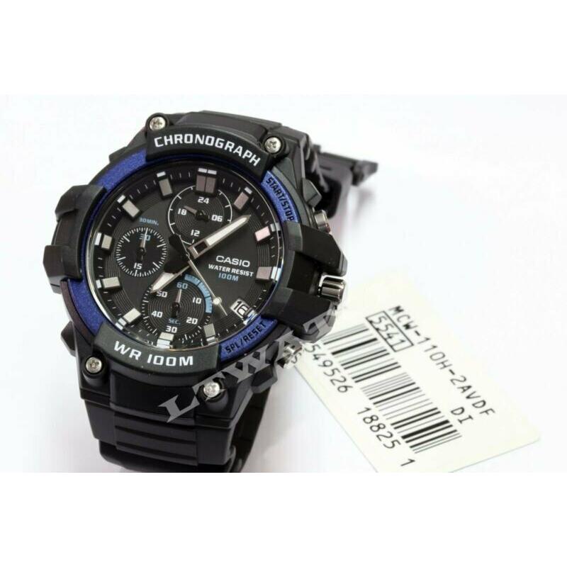 MCW-110H-2A Youth Digital Resin Band Casio Men`s Watches Sport No Box