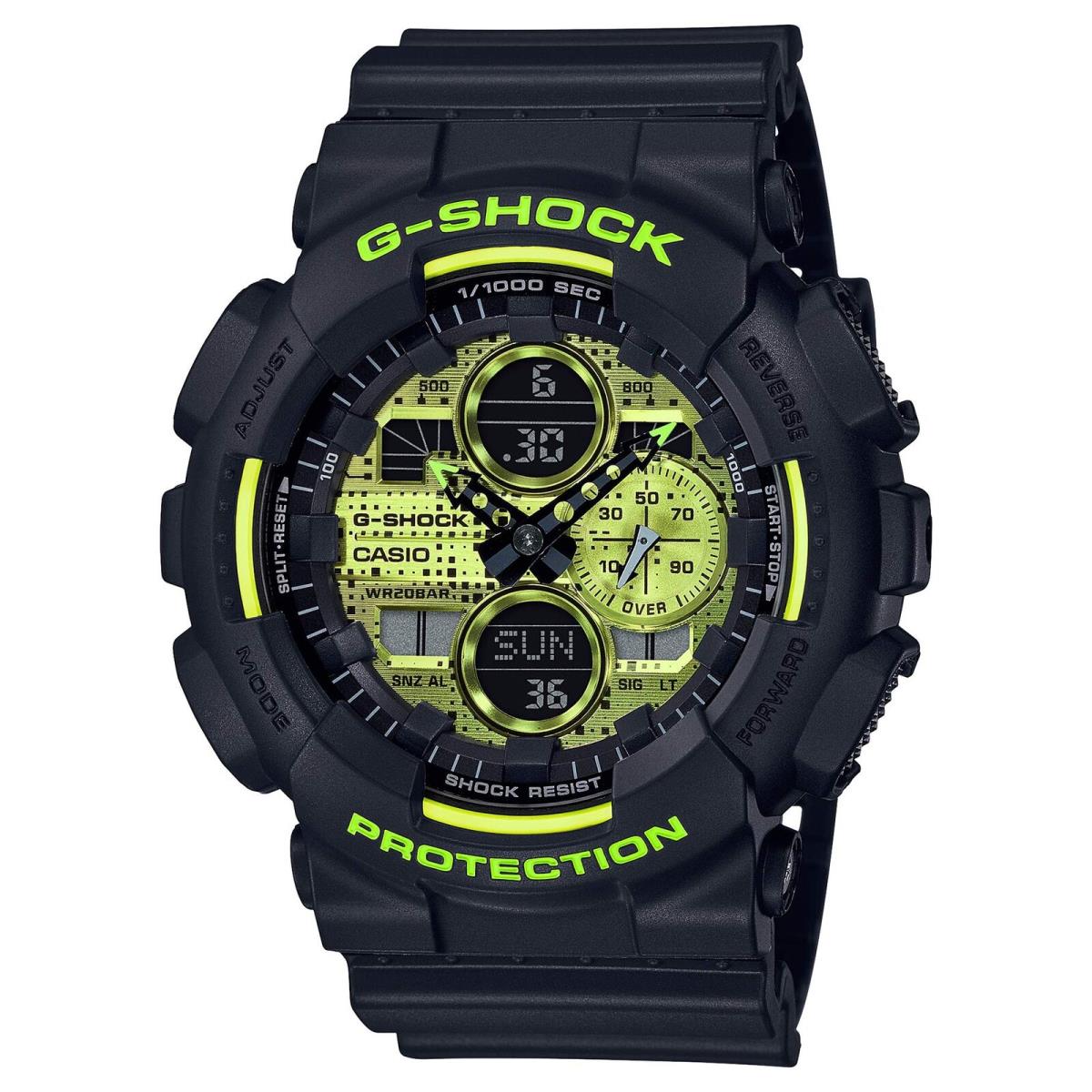 Casio Analog-digital Sport Quartz Mens G-shock Casio GA-140DC-1A