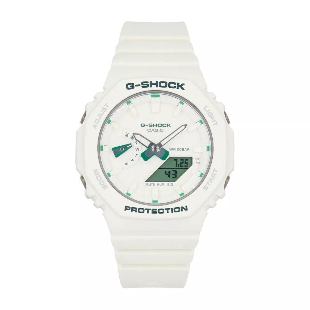 Casio G-shock Analog Digital White Dial White Resin Women`s Watch GMA-S2100GA-7A