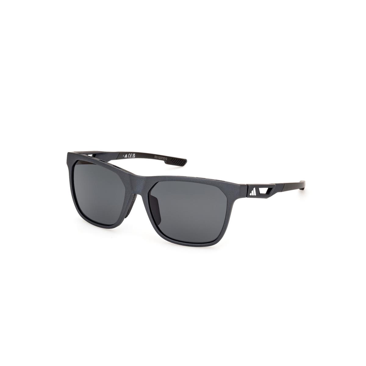 Adidas Sport SP0091 Sunglasses Sun Glasses 02D Black 55 Unisex