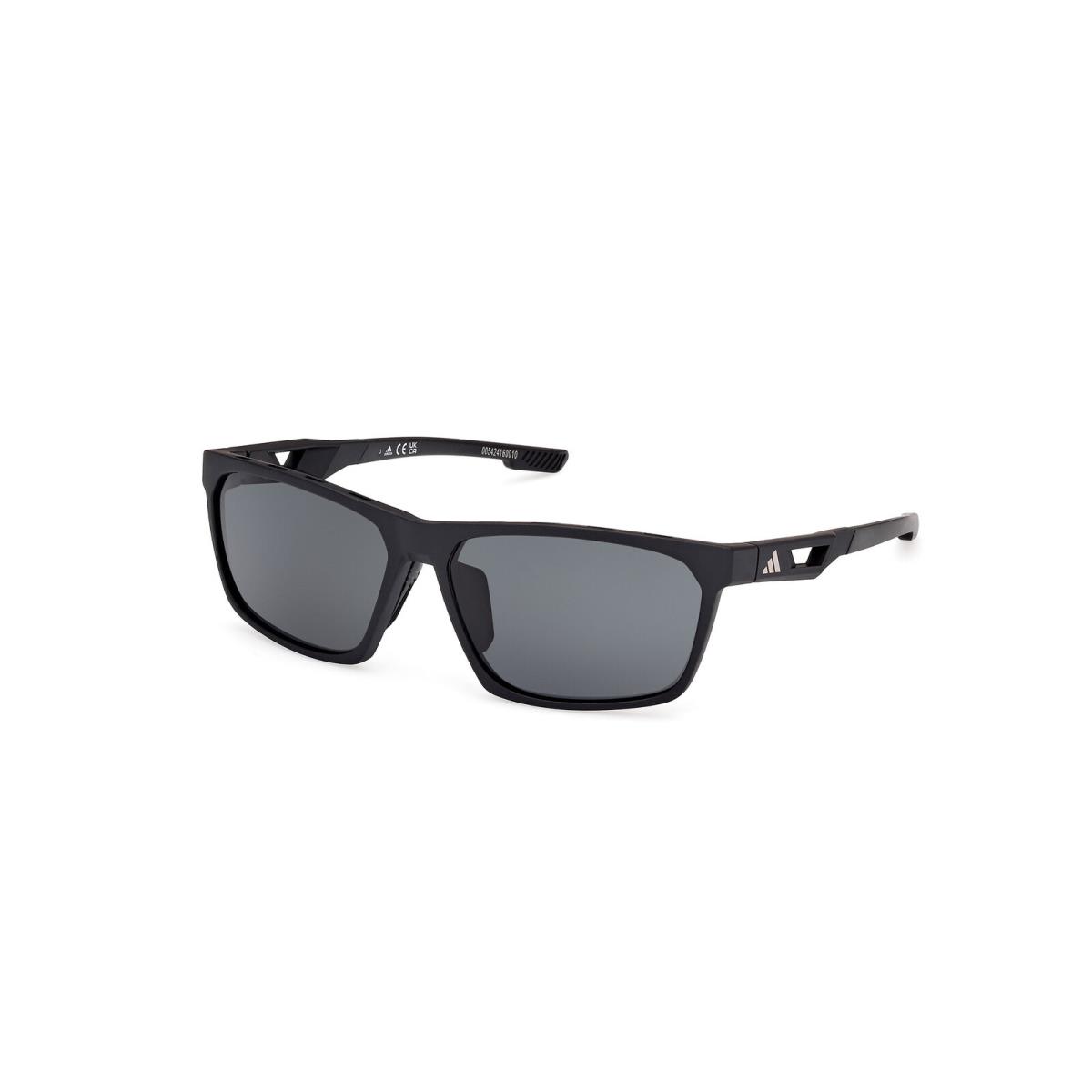 Adidas Sport SP0101 Sunglasses Sun Glasses 02D Black 59 Unisex