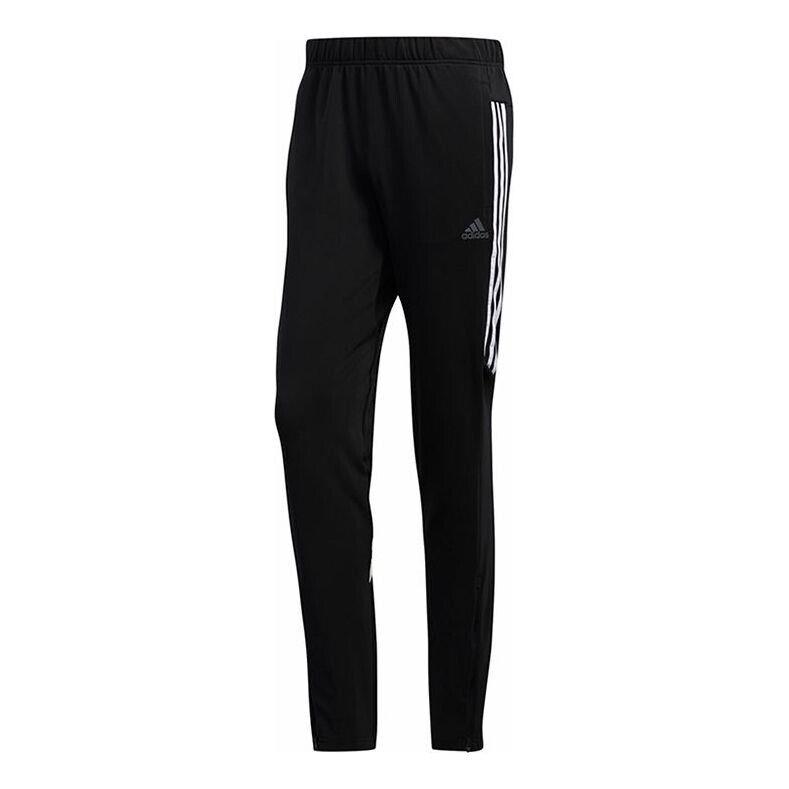 Adidas Mens Small Black Astro Pants White Three Stripes Casual Pants ED9296