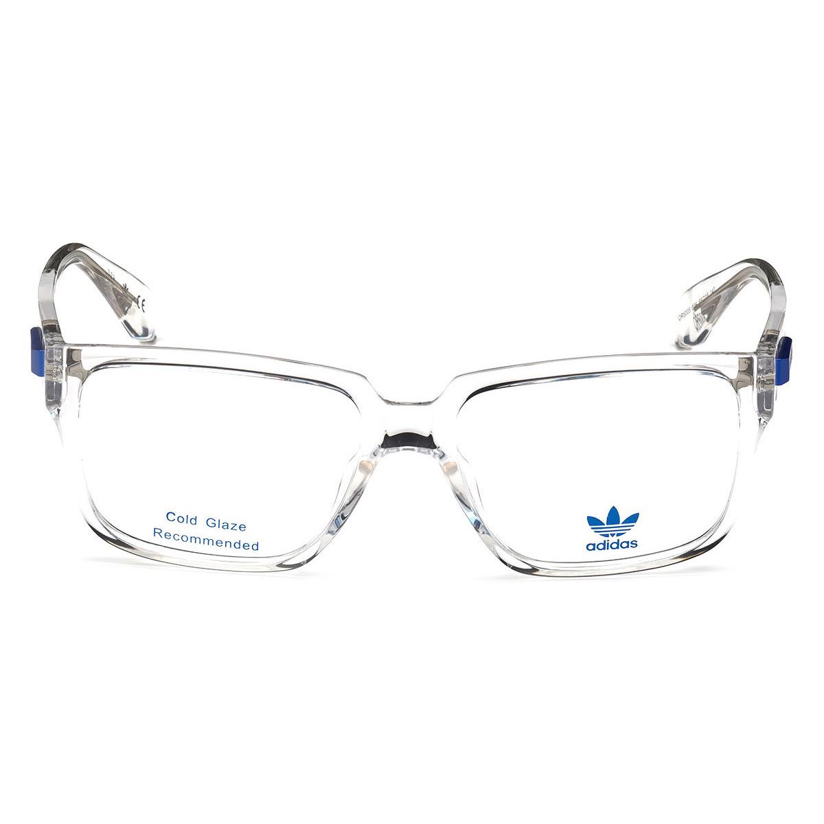 Adidas OR5005 Eyeglasses Men Crystal Rectangle 55mm