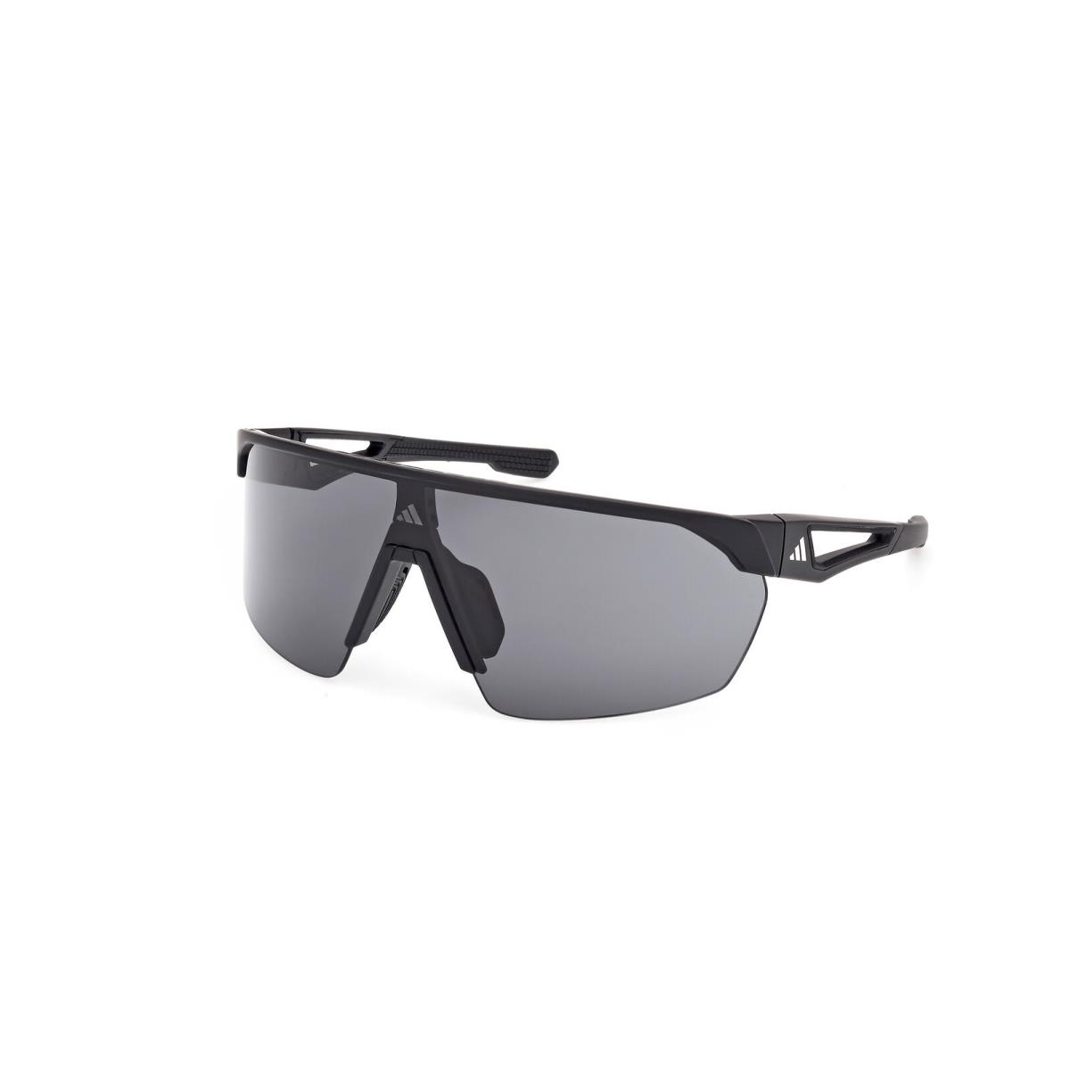 Adidas Sport SP0103 Sunglasses Sun Glasses 02A Black 144 Unisex