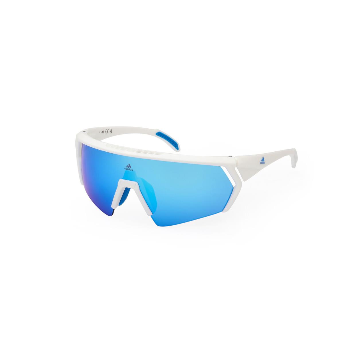 Adidas Sport SP0063 Sunglasses Sun Glasses 24X White 132 Unisex