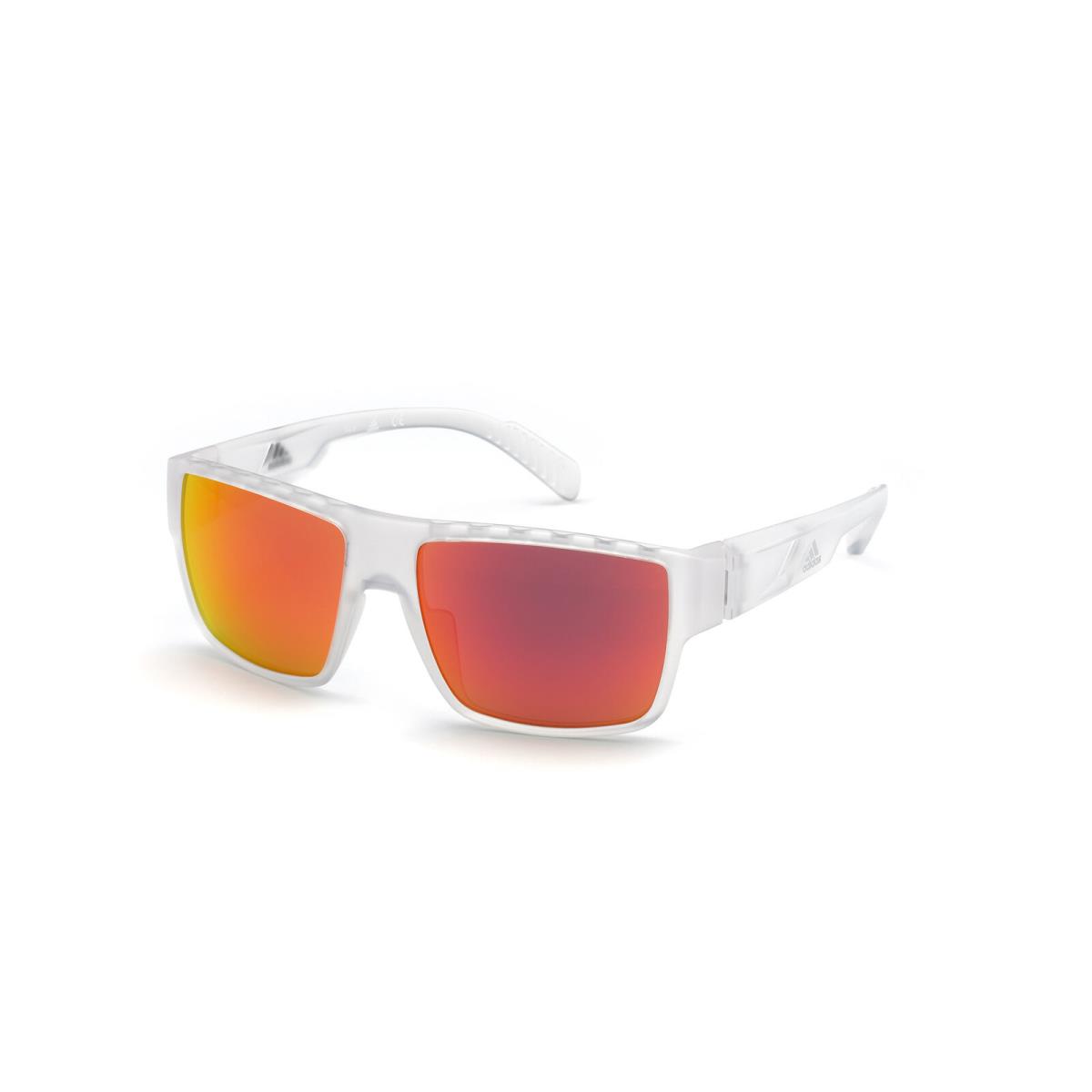 Adidas Sport SP0006 Sunglasses Sun Glasses 26G Crystal 57 Unisex