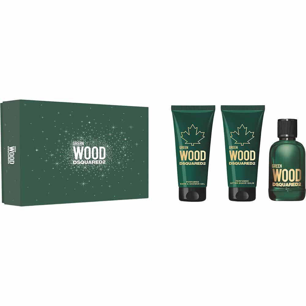 Dsquared2 Green Wood Gift Set - 3x3.4oz by DSquared2