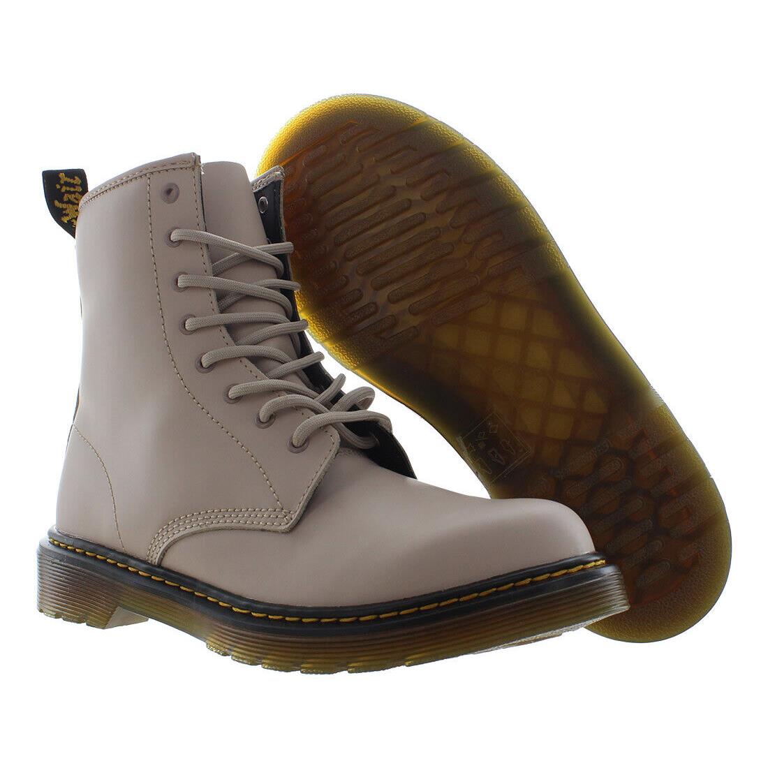 Dr. Martens 1460 GS Girls Shoes Size 6 Color: Vintage Taupe - Vintage Taupe, Main: Beige