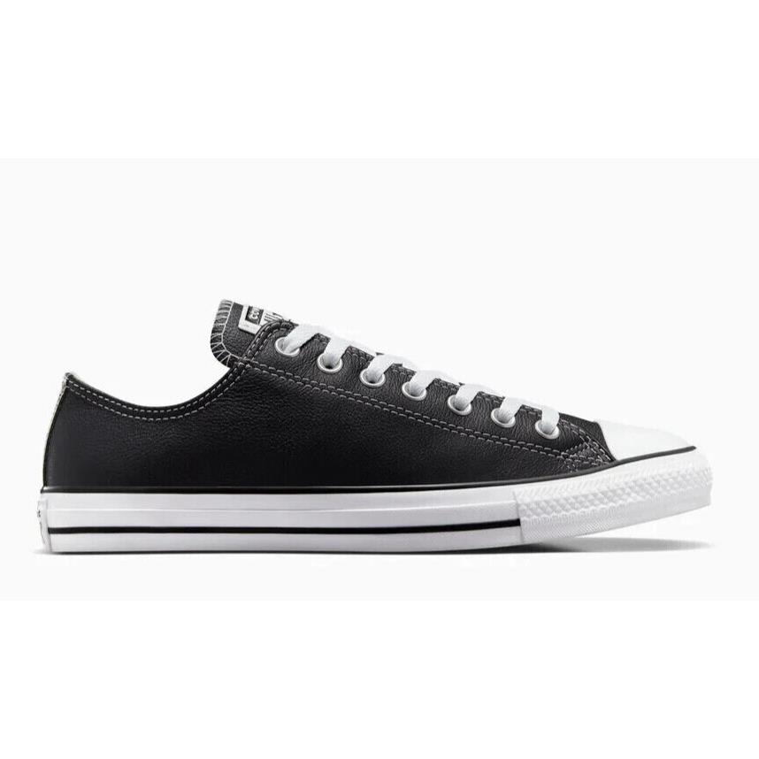 Womens Converse Chuck Taylor All Star Black Leather Shoes