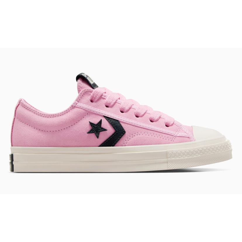 Womens Converse Star Player 76 Tongue Tied Suede Shoes