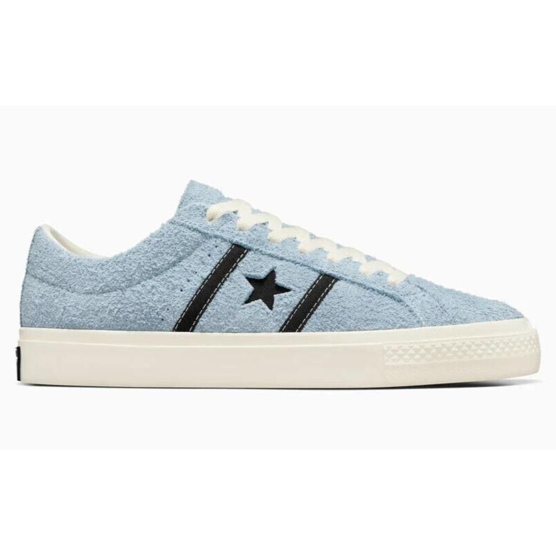 Womens Converse Cons One Star Academy Pro Out Of The Blue Egret Suede Shoes