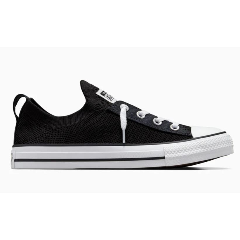 Womens Converse Chuck Taylor All Star Shoreline Black White Knit Shoes