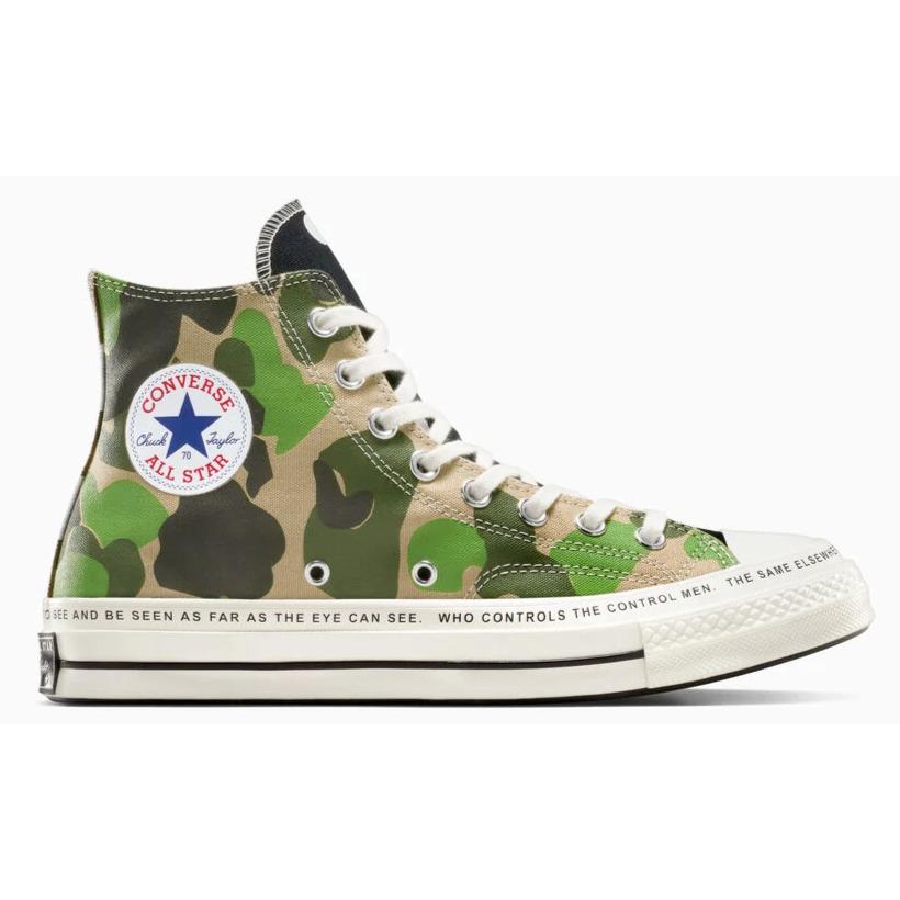 Womens Converse X Brain Dead Chuck 70 Multicolor Canvas Shoes