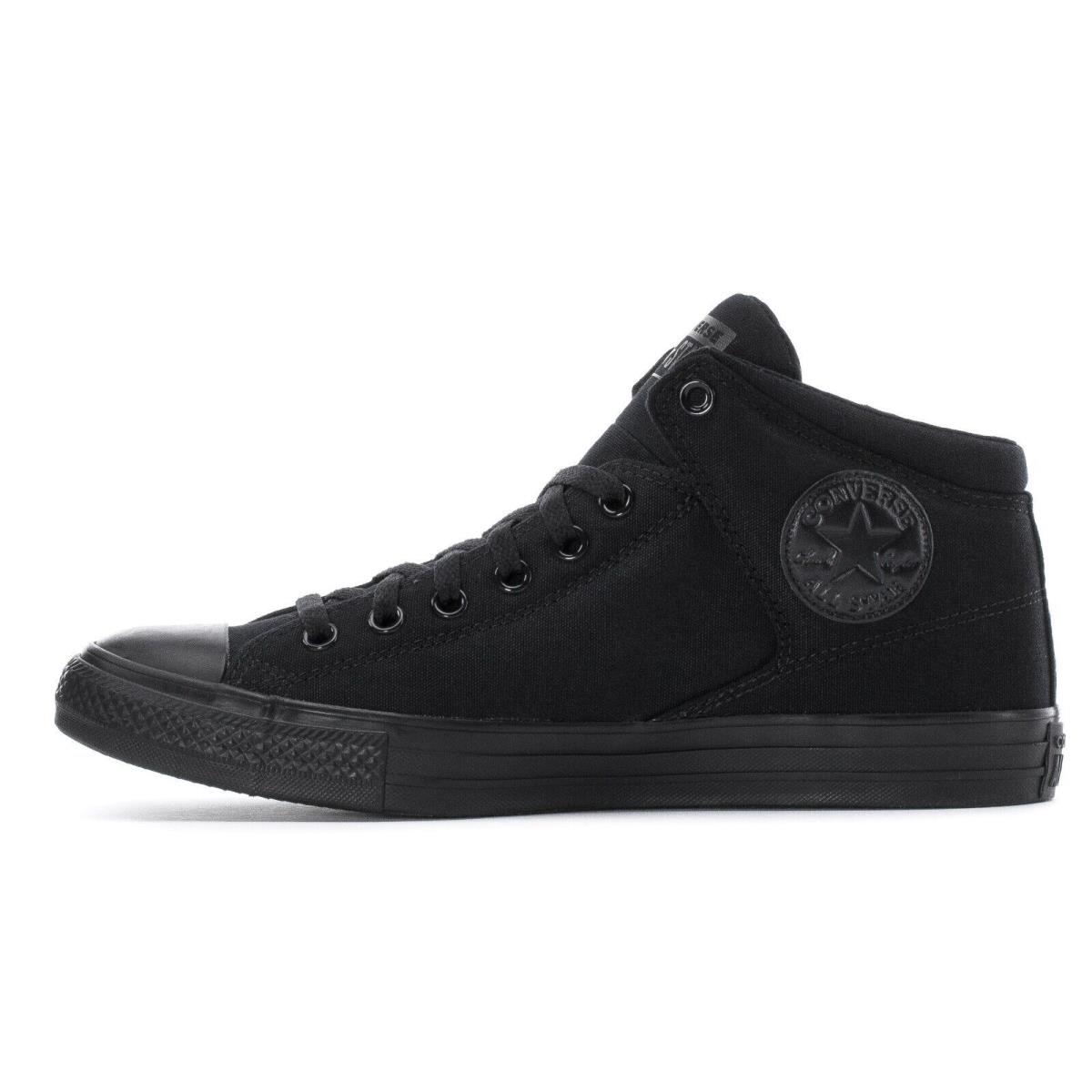 Converse Men`s Chuck Taylor All Star High Street Canvas Mid-top Shoes Black