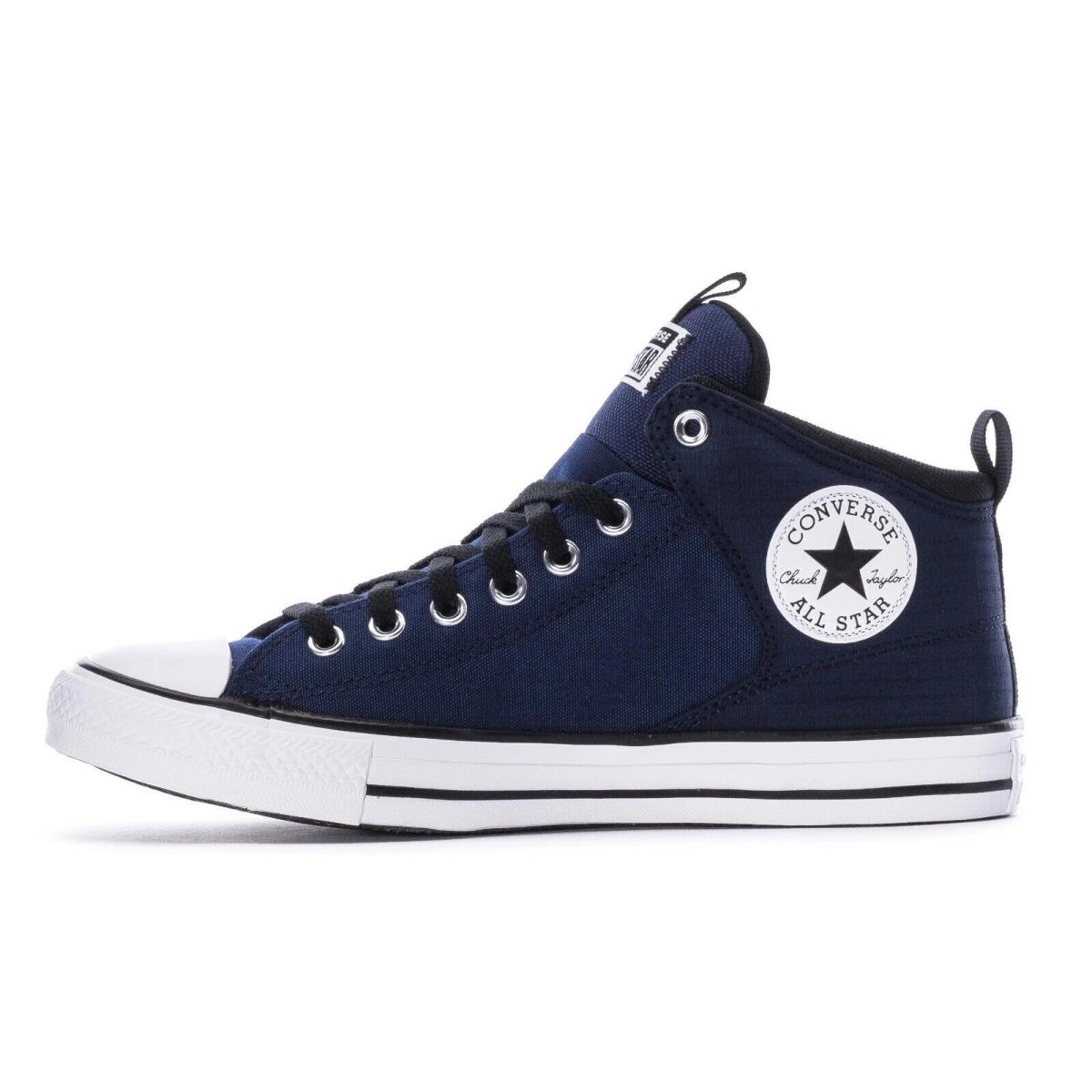 Converse Men`s Chuck Taylor All Star High Street Canvas Mid-top Shoes Navy