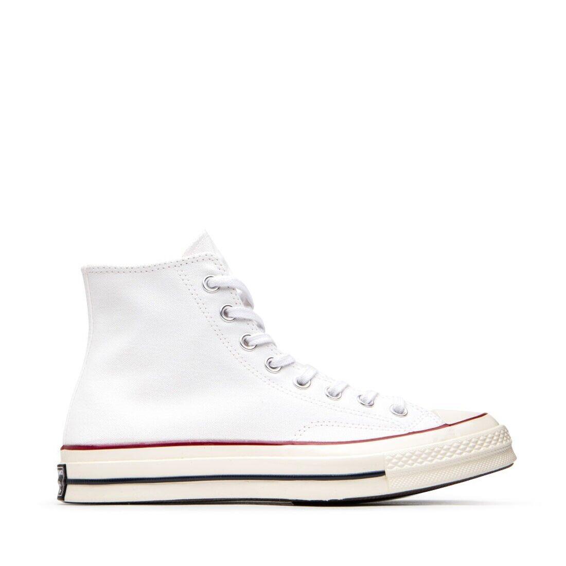 Converse 162056C Unisex Chuck 70 Hi in White/garnet/egret - Medium