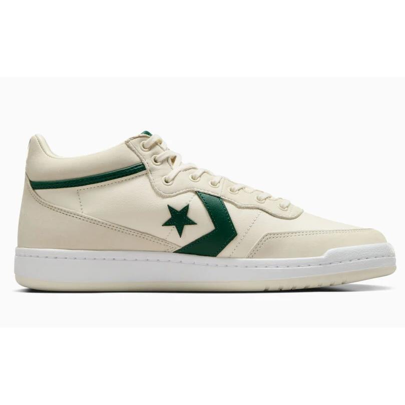 Womens Converse Cons Fastbreak Pro Egret Green Envy White Nylon Shoes - Green