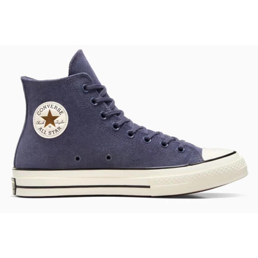 Womens Converse Chuck 70 Heritage Color Shadow Purple Dark Suede Shoes