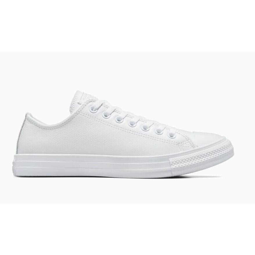 Womens Converse Chuck Taylor All Star Mono White Leather Shoes