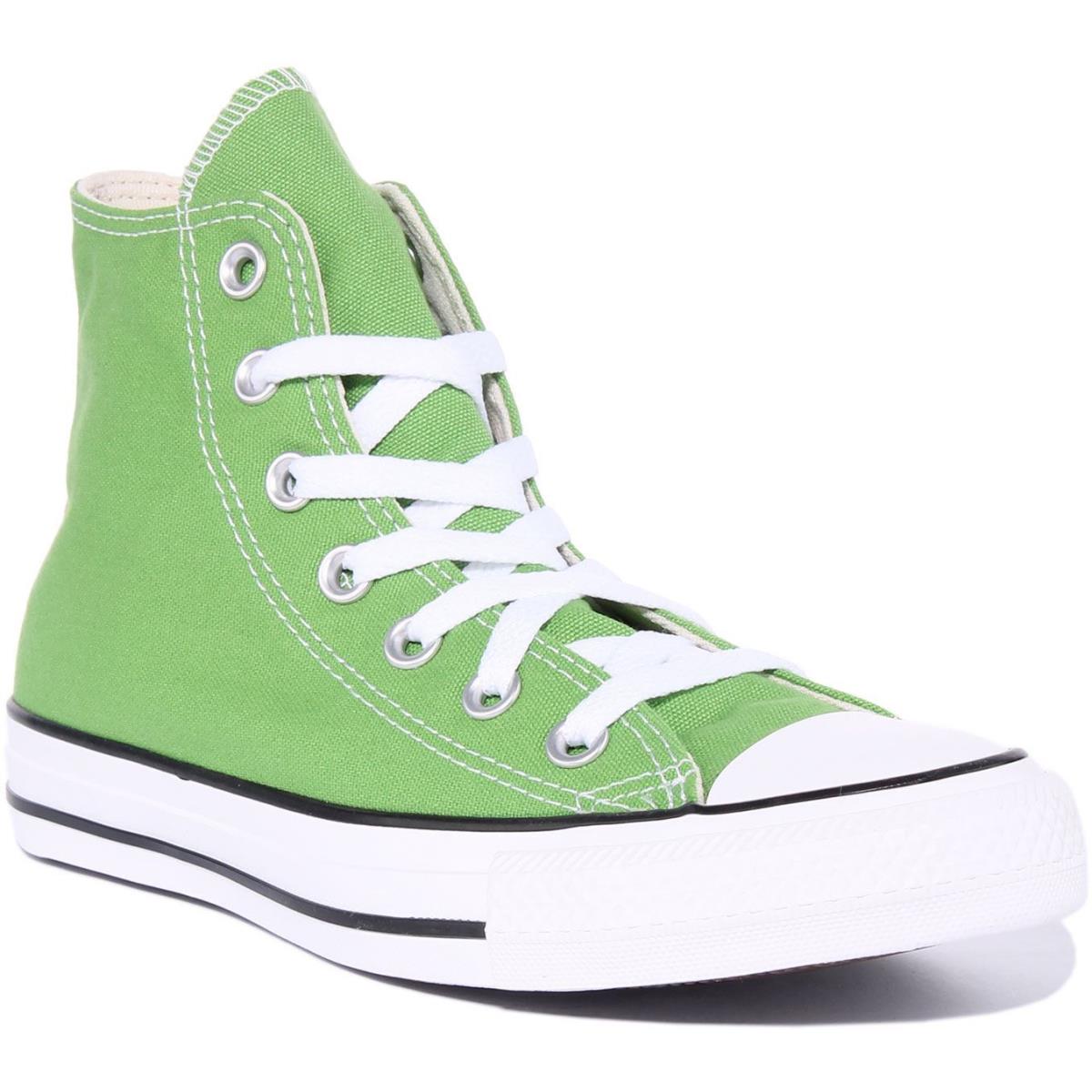 Converse 172687C Chuck Taylor All Star Low Top Mens Trainers Green 3.5 - 8.5