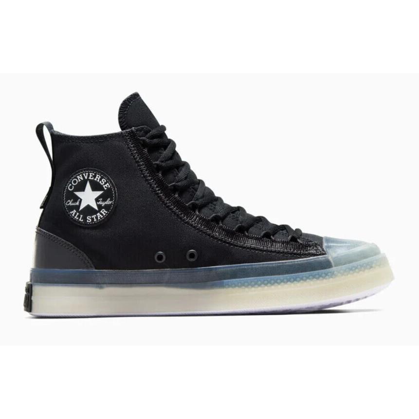 Womens Converse Chuck Taylor All Star CX EXP2 Black White Black Canvas Shoes