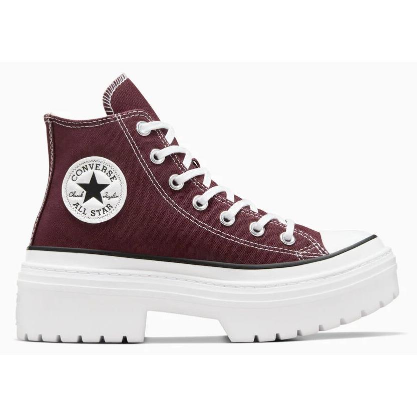 Womens Converse Chuck Taylor All Star Lugged Heel Bloodstone Canvas Shoes