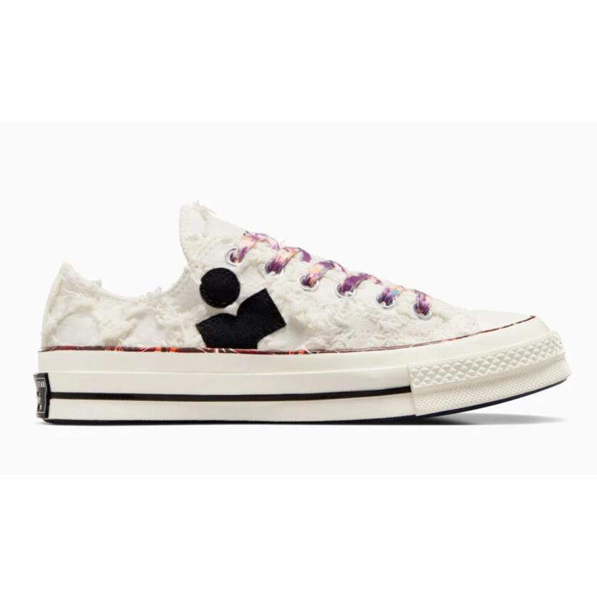 Womens Converse X Isabel Marant Chuck 70 Vanilla White Suede Shoes