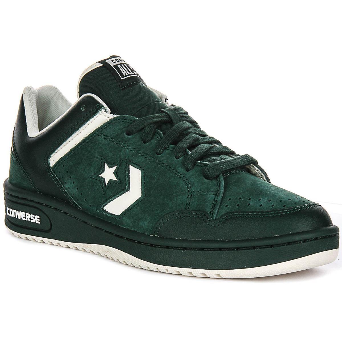 Converse A11104C 90s Weapon Leather Fresh Skate Mens Sneakers Green US 6 -12