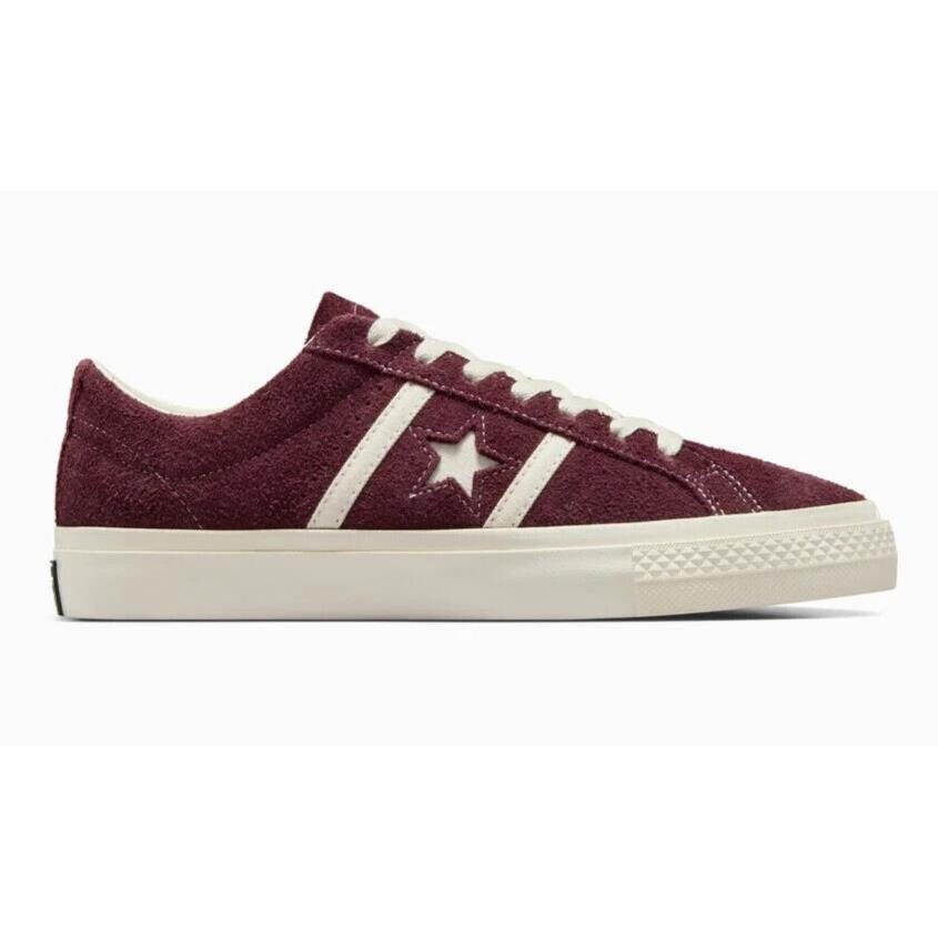 Womens Converse Cons One Star Academy Pro Bloodstone Egret Suede Shoes