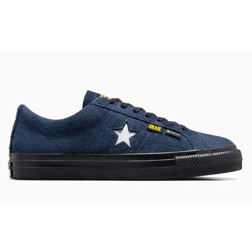 Womens Converse X Irak Nyc One Star Pro Navy Black Suede Shoes