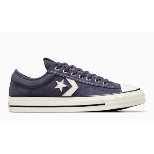 Womens Converse Star Player 76 Shadow Purple Egret Suede Shoes