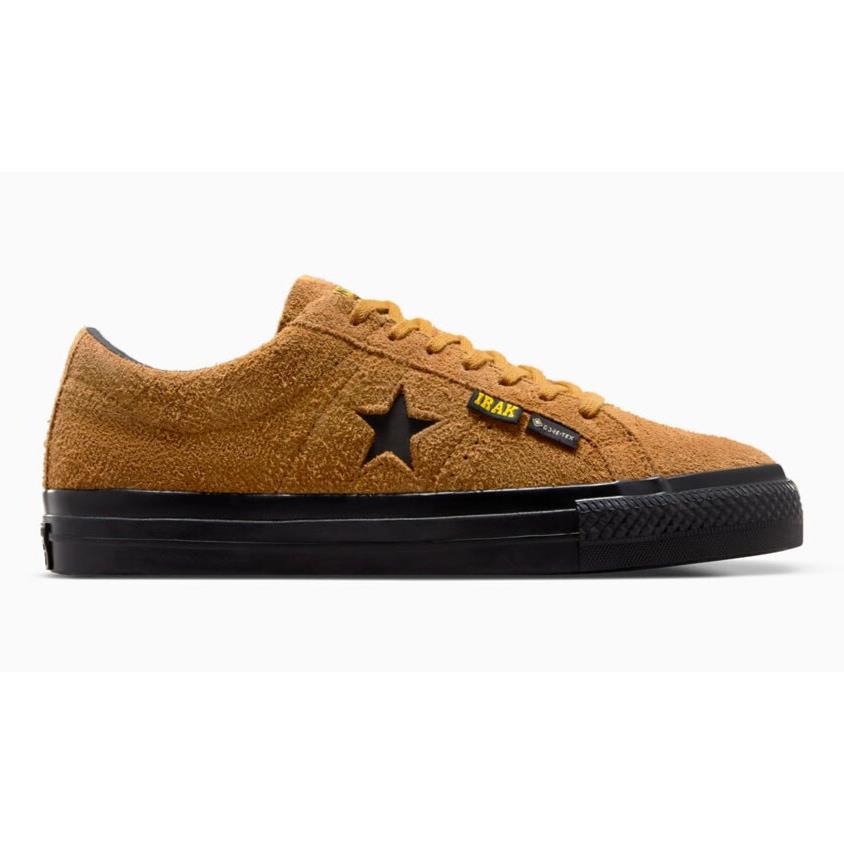 Womens Converse X Irak Nyc One Star Pro Amber Brown Suede Shoes