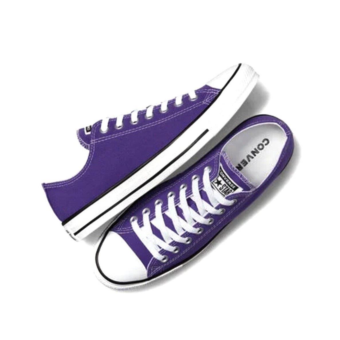 Converse Chuck Taylor All Star Shoes Unisex Men 7 Women 9 Low Purple