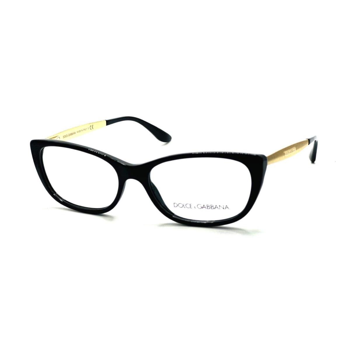 Dolce Gabbana DG 3279 501 Black Women Eyeglasses 53mm 16 140