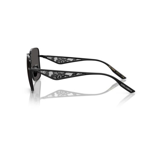 Dolce Gabbana 0DG2310 Sunglasses Sun Glasses 0187 Black 57 Unisex