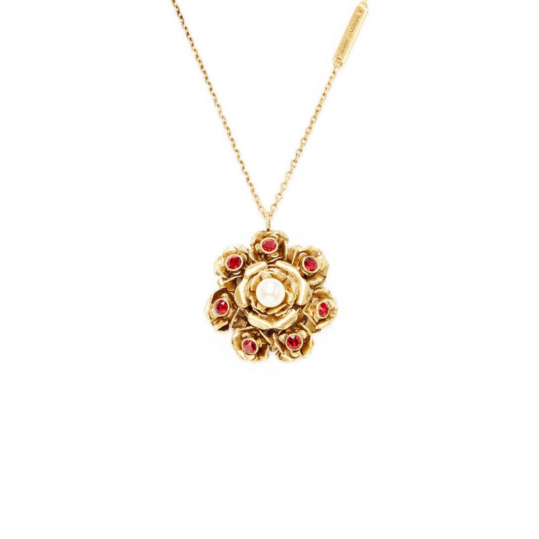 Marc By Marc Jacobs Jewelry Large Flower Necklace Women`s