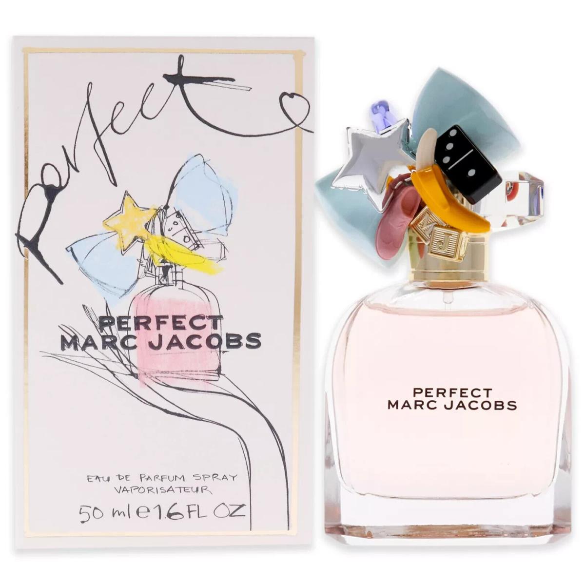 Marc Jacobs Perfect 1.7oz / 50ml Women Eau De Parfum - Unsealed Box