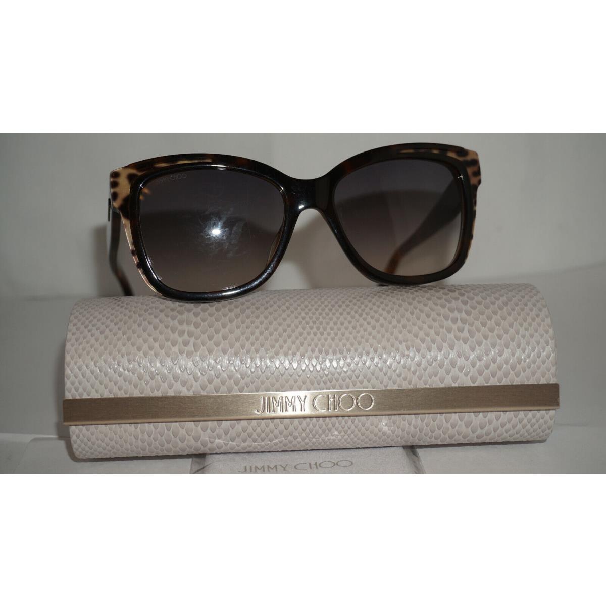 Jimmy Choo Sunglasses Havana Brown Gradient Bebi/s PUU9C 53 17 145