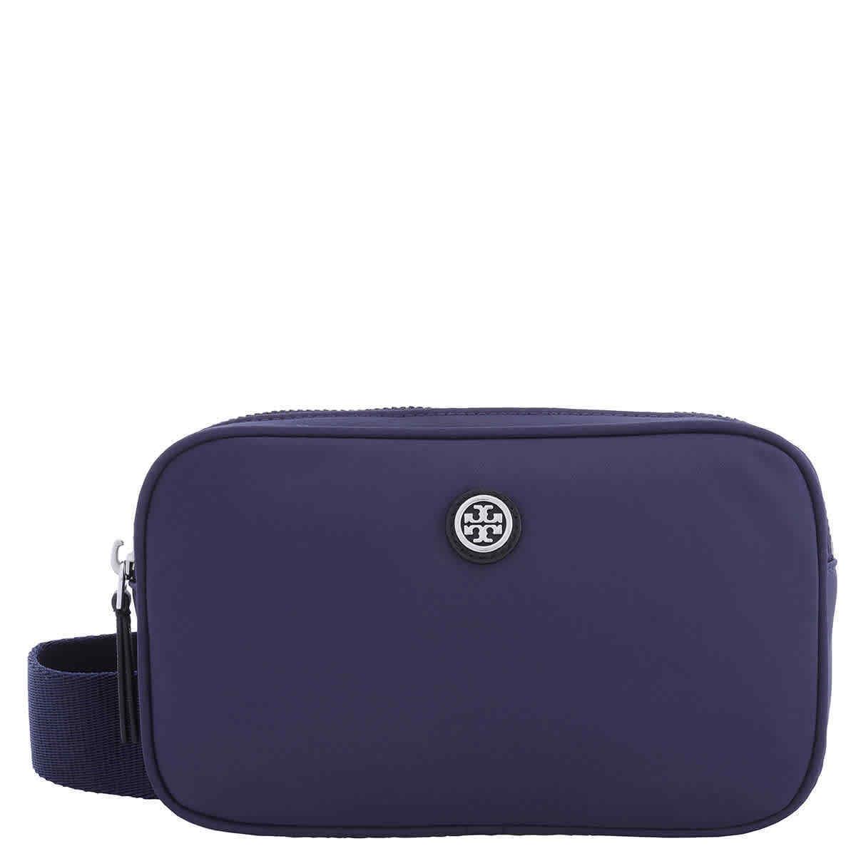 Tory Burch Virginia Nylon Belt Bag In Royal Navy 149530-403