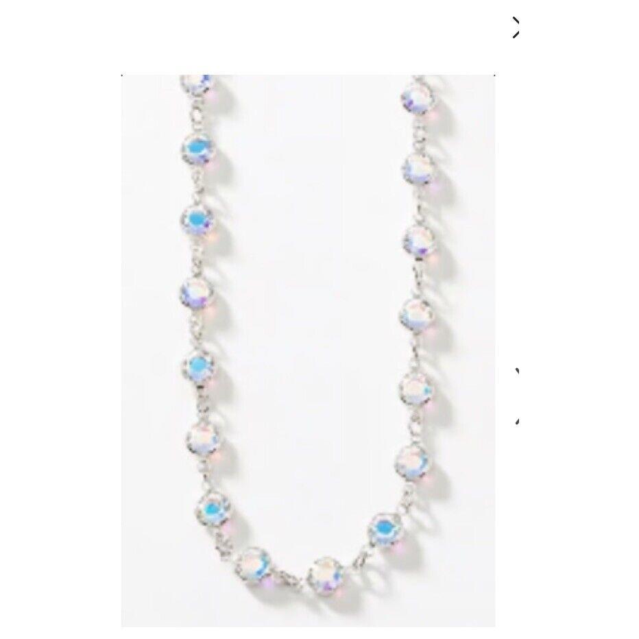 Touchstone Crystal By Swarovski Crystal Aurora Boreale Chanelle Necklace