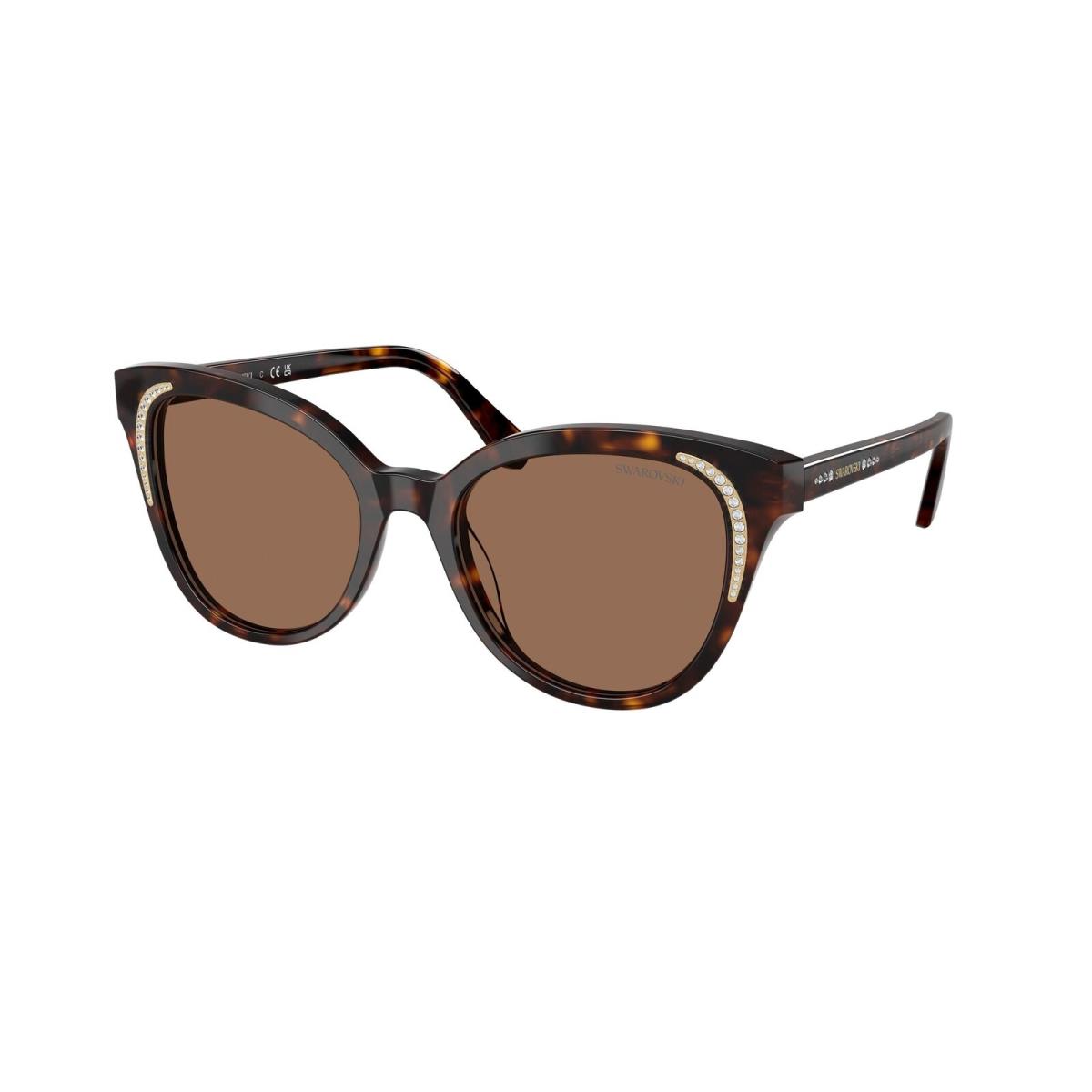 Swarovski 6031 Sunglasses 100273 Brown