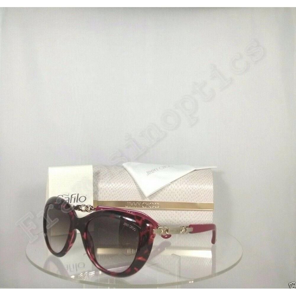 Jimmy Choo Wigmore/s BMKK8 Sunglasses Havana Pink Frame Wigmore