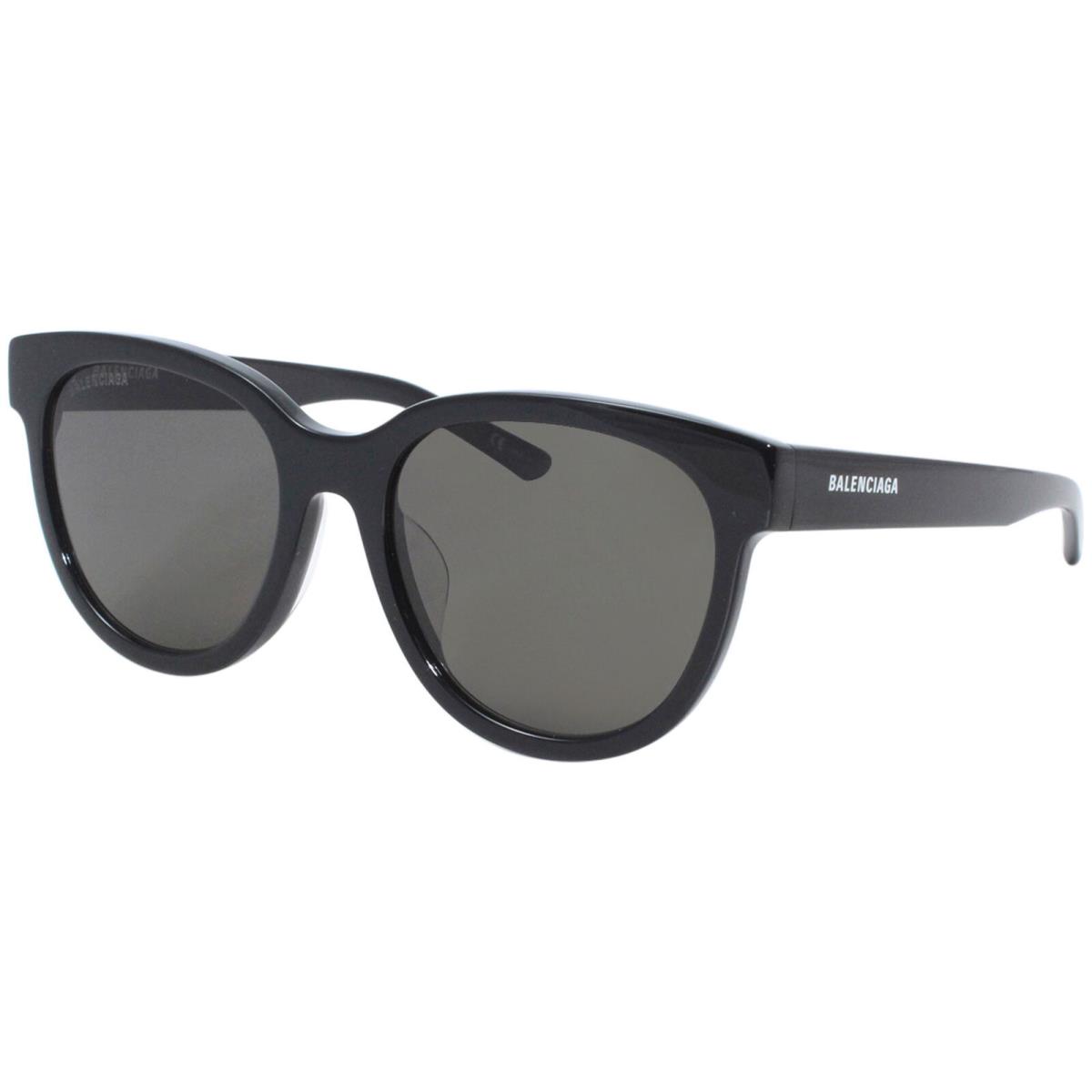 Balenciaga Everyday BB0077SK 006 Sunglasses Women`s Black/grey Polarized Lenses