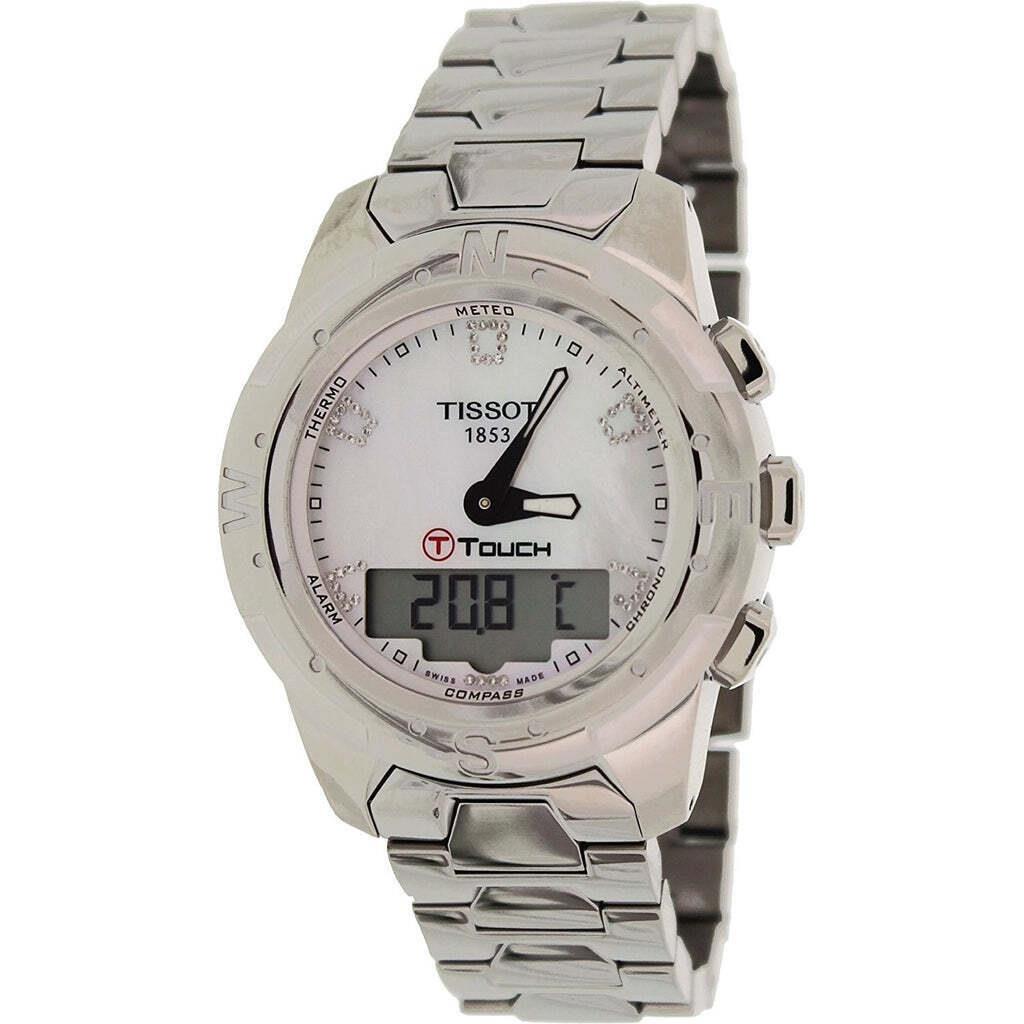 Tissot Women`s T0472204411600 T-touch II Quartz Watch